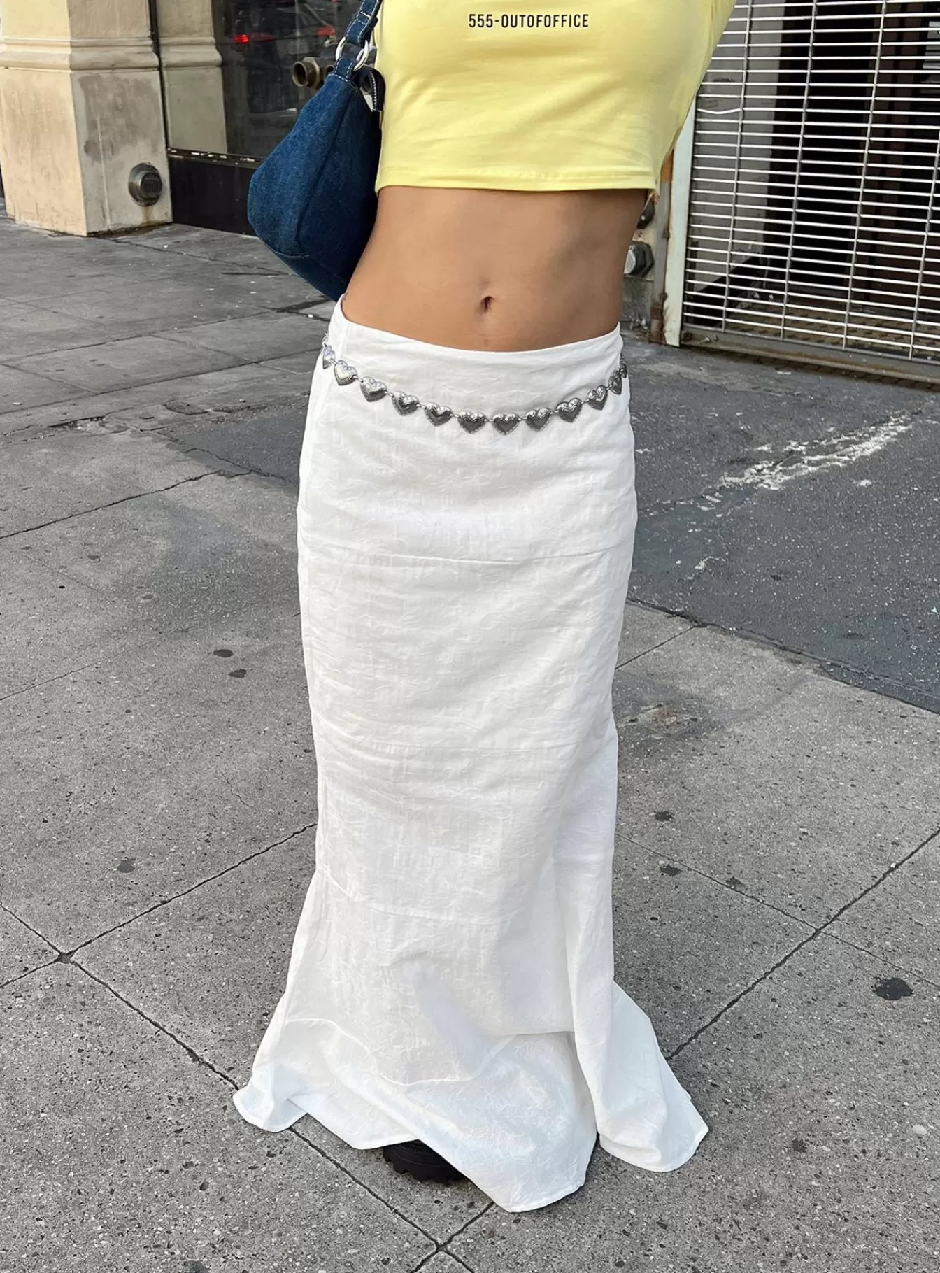 Princess Polly Skirts | Raven Mid Rise Maxi Skirt White