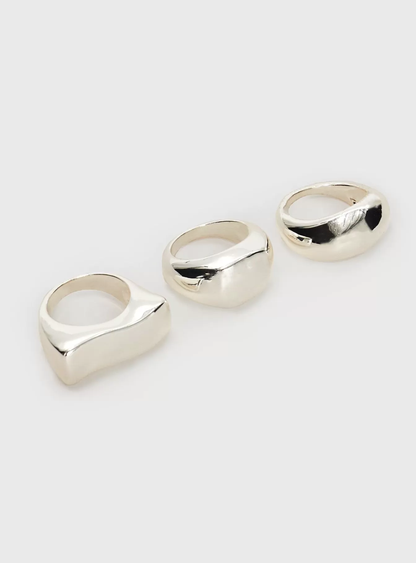 Princess Polly Lower Impact | Rene Ring Pack Silver