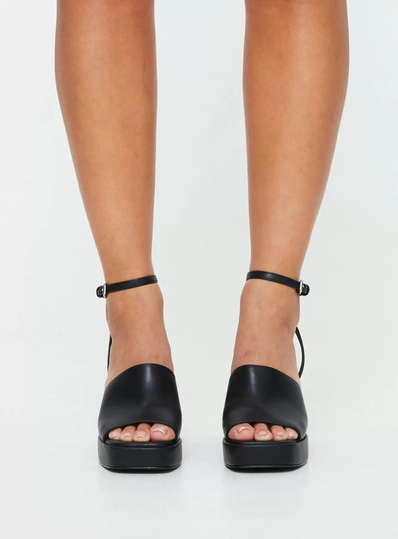 Princess Polly Lower Impact | Rhiannon Heels Black