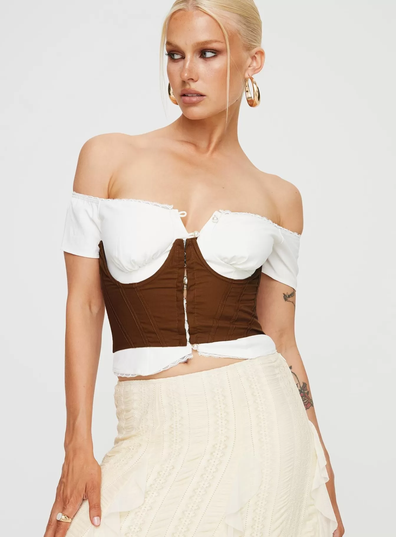 Princess Polly Corsets & Bustiers | Saturday Sinner Corset Brown