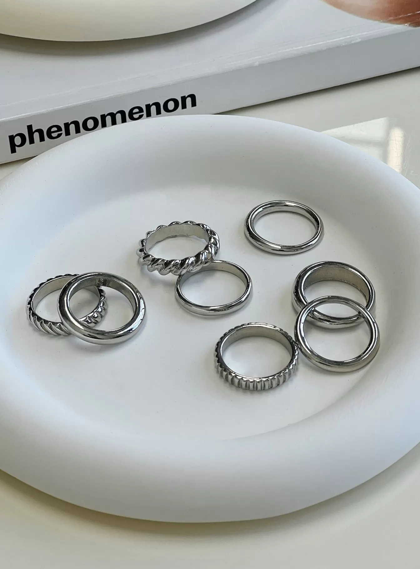 Princess Polly Lower Impact | Strait Ring Pack Silver