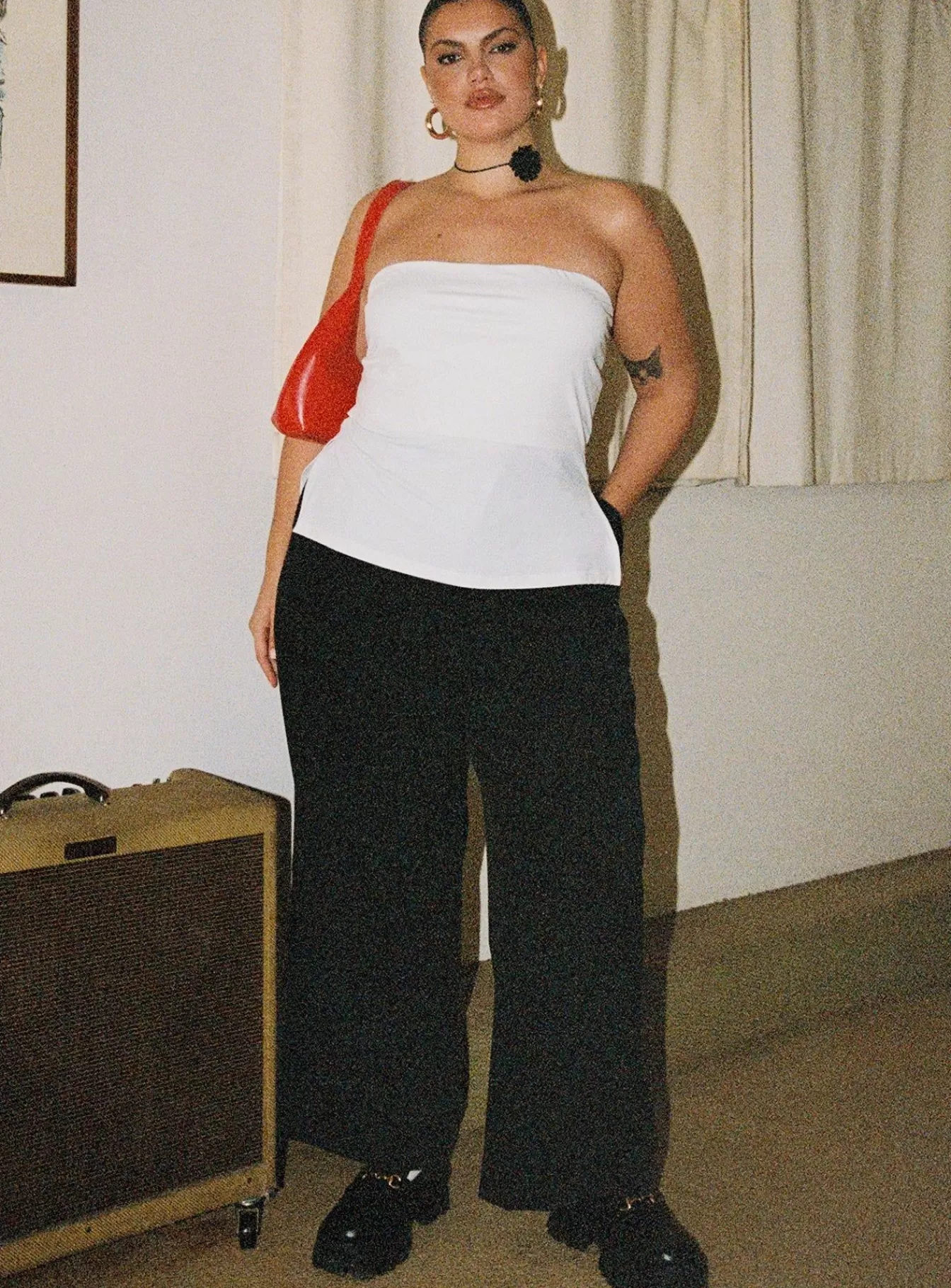 Princess Polly Casual Tops | Strutter Strapless Top Curve White