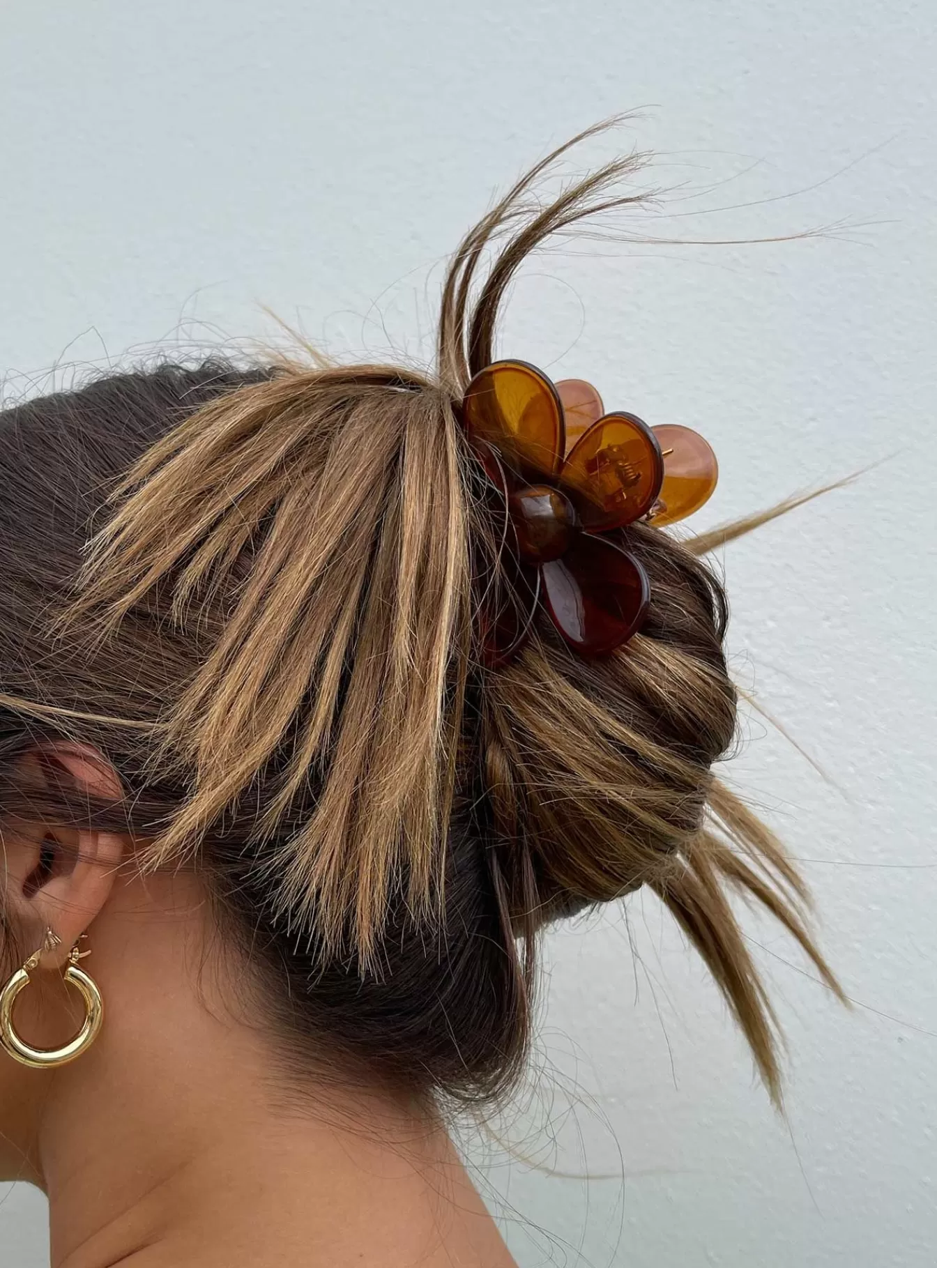 Princess Polly Hair Accessories | Sun Spirit Hair Clip Brown