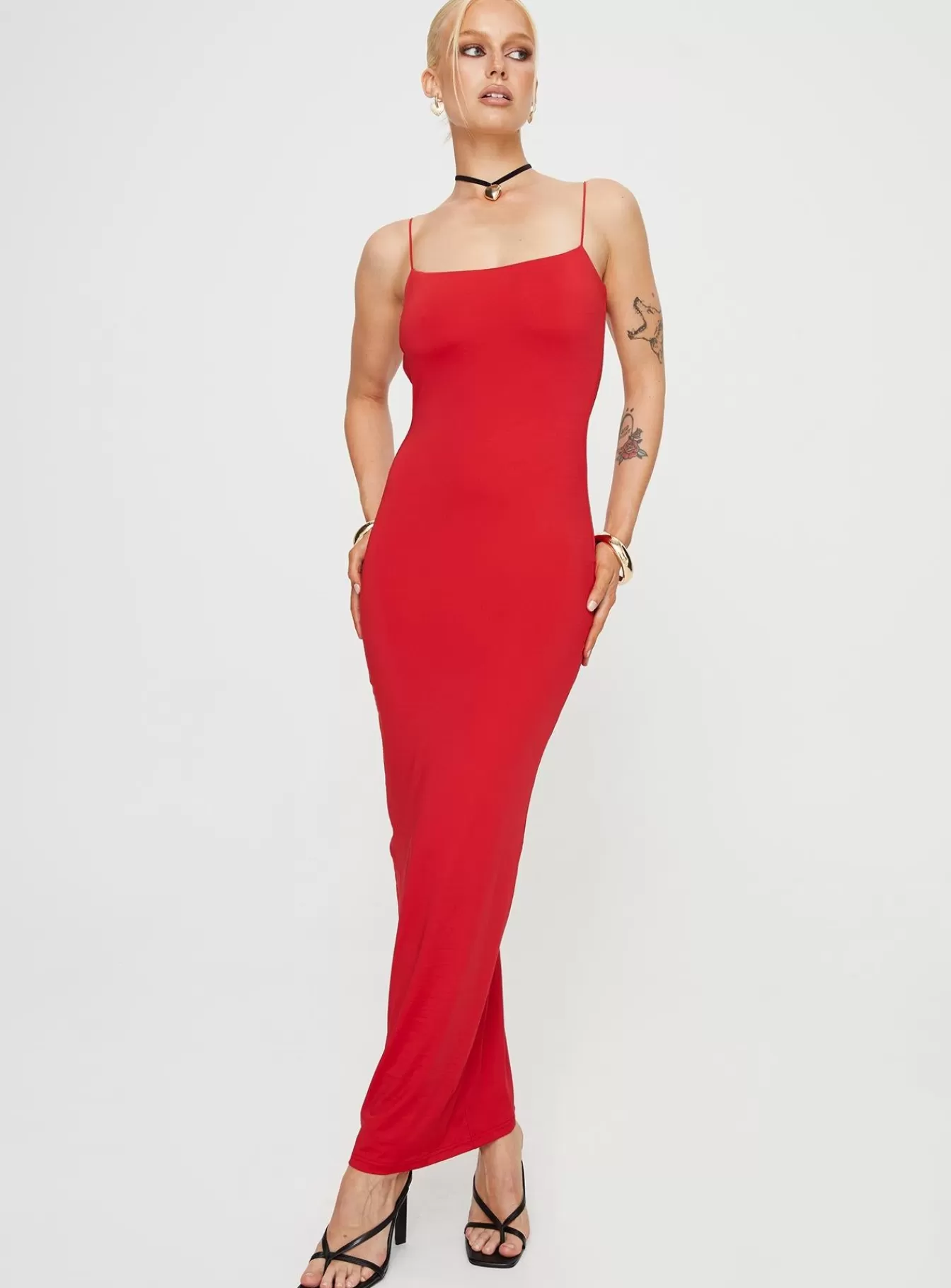 Princess Polly Maxi Dresses | Taree Maxi Dress Red