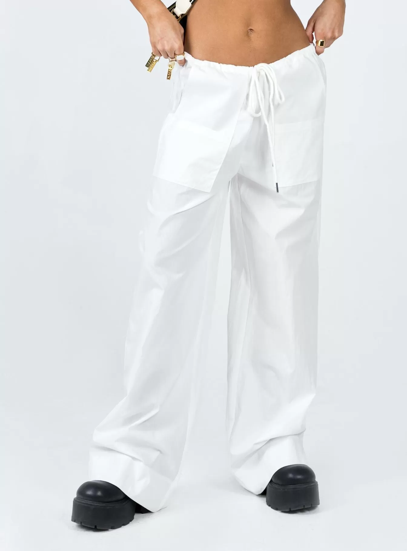 Princess Polly Pants | The Niel Pants White