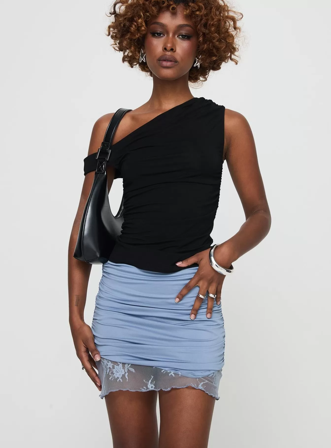 Princess Polly Skirts | Vidal Mini Skirt Blue