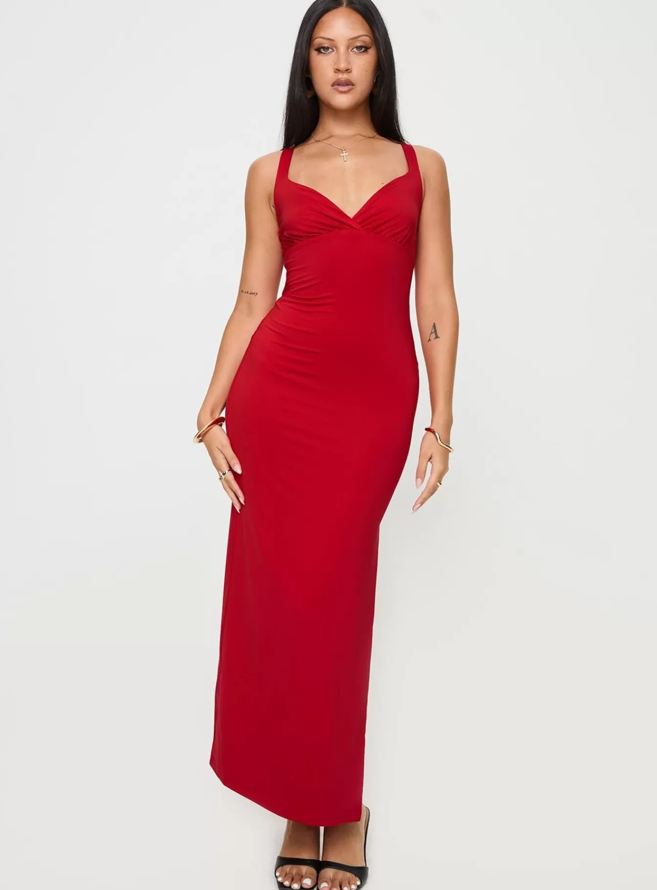 Princess Polly Maxi Dresses | Wandella Maxi Dress Red