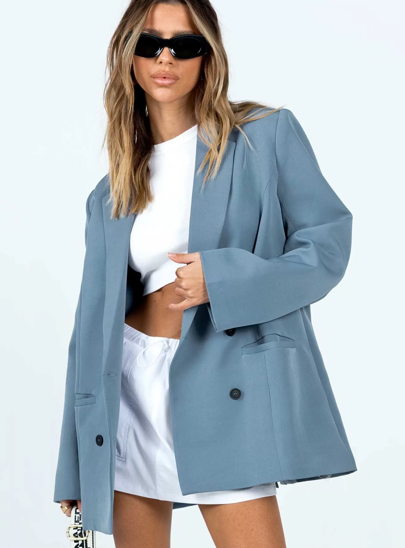 Princess Polly Blazers | Wyoming Blazer Slate