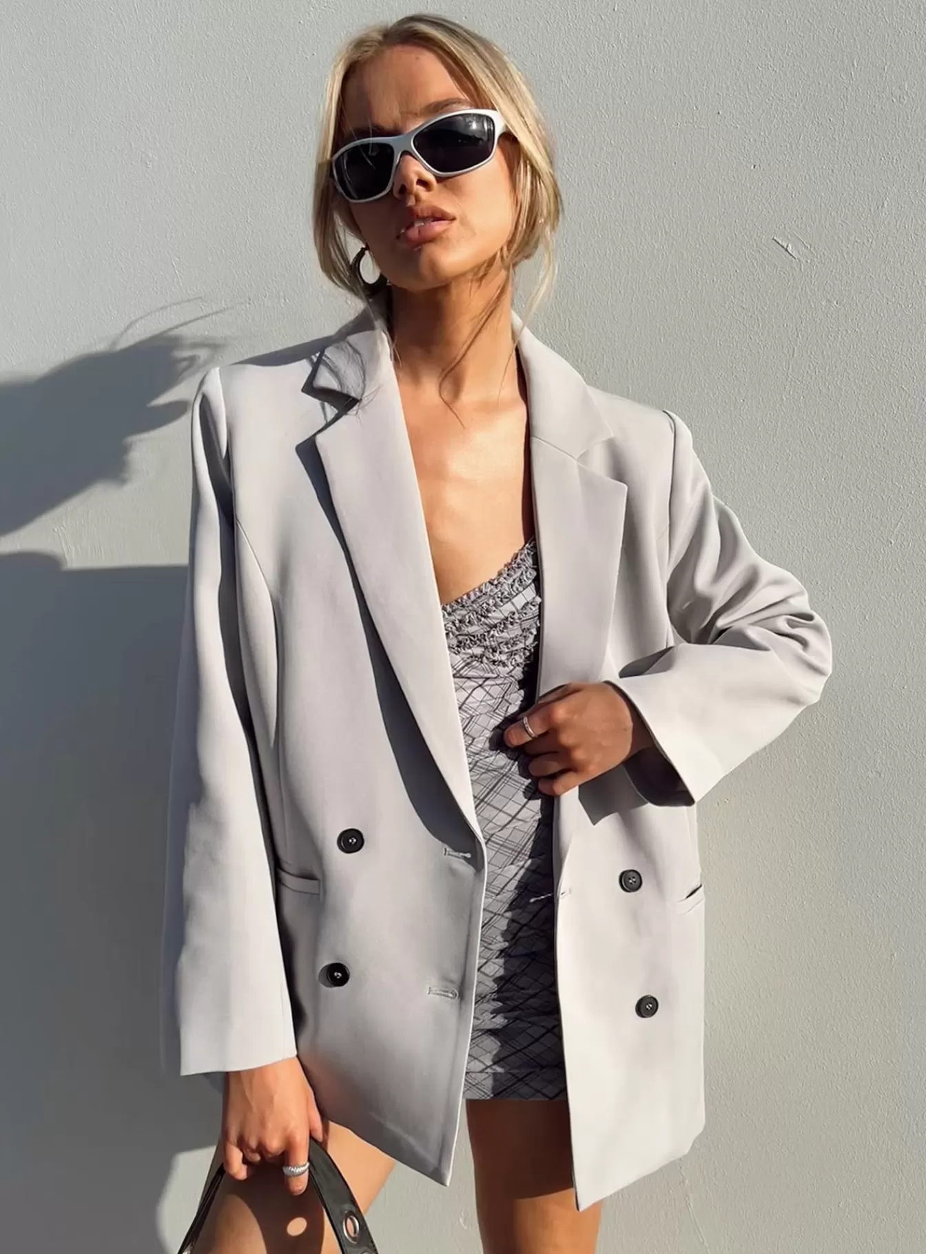 Princess Polly Blazers | Wyoming Blazer Grey