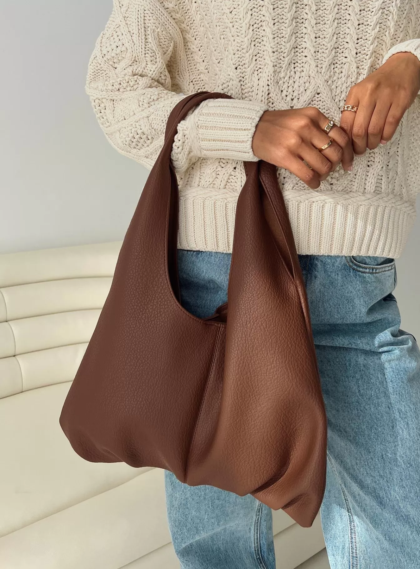 Princess Polly Bags & Wallets | Zenia Shoulder Bag Brown